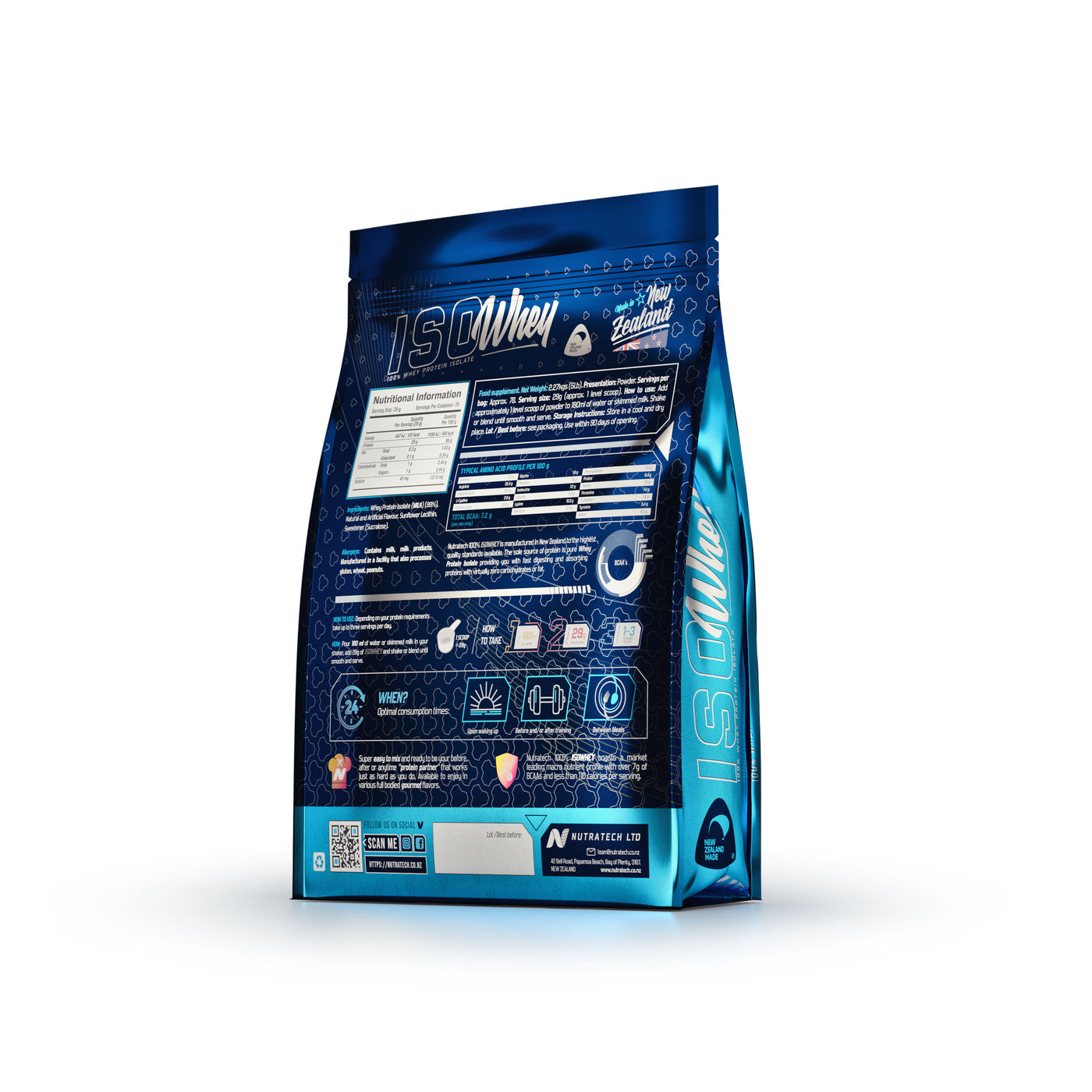 IsoWhey 5lb | 100% Pure Whey Protein Isolate