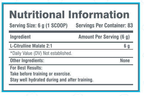 Pure Citrulline Malate 2:1 | 500g