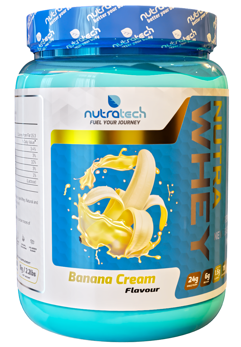 Nutra Whey | Protein Powder 1kg - Banana Flavour