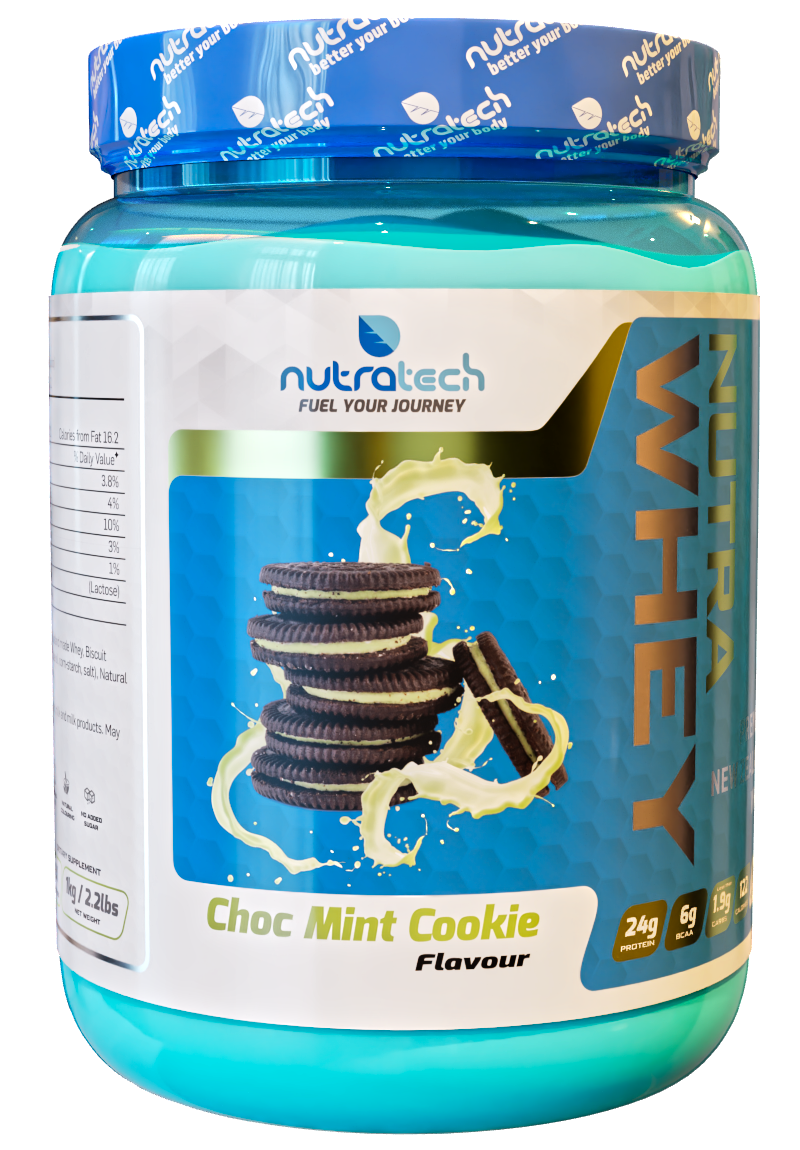 Nutra Whey | Protein Powder 1kg - Choc Mint Flavour