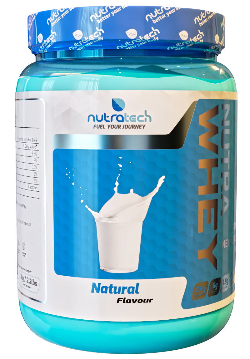 Nutra Whey | Protein Powder 1kg - Natural Flavour
