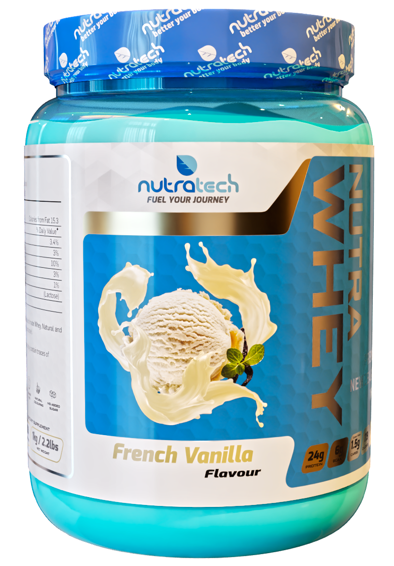 Nutra Whey | Protein Powder 1kg - Vanilla Flavour