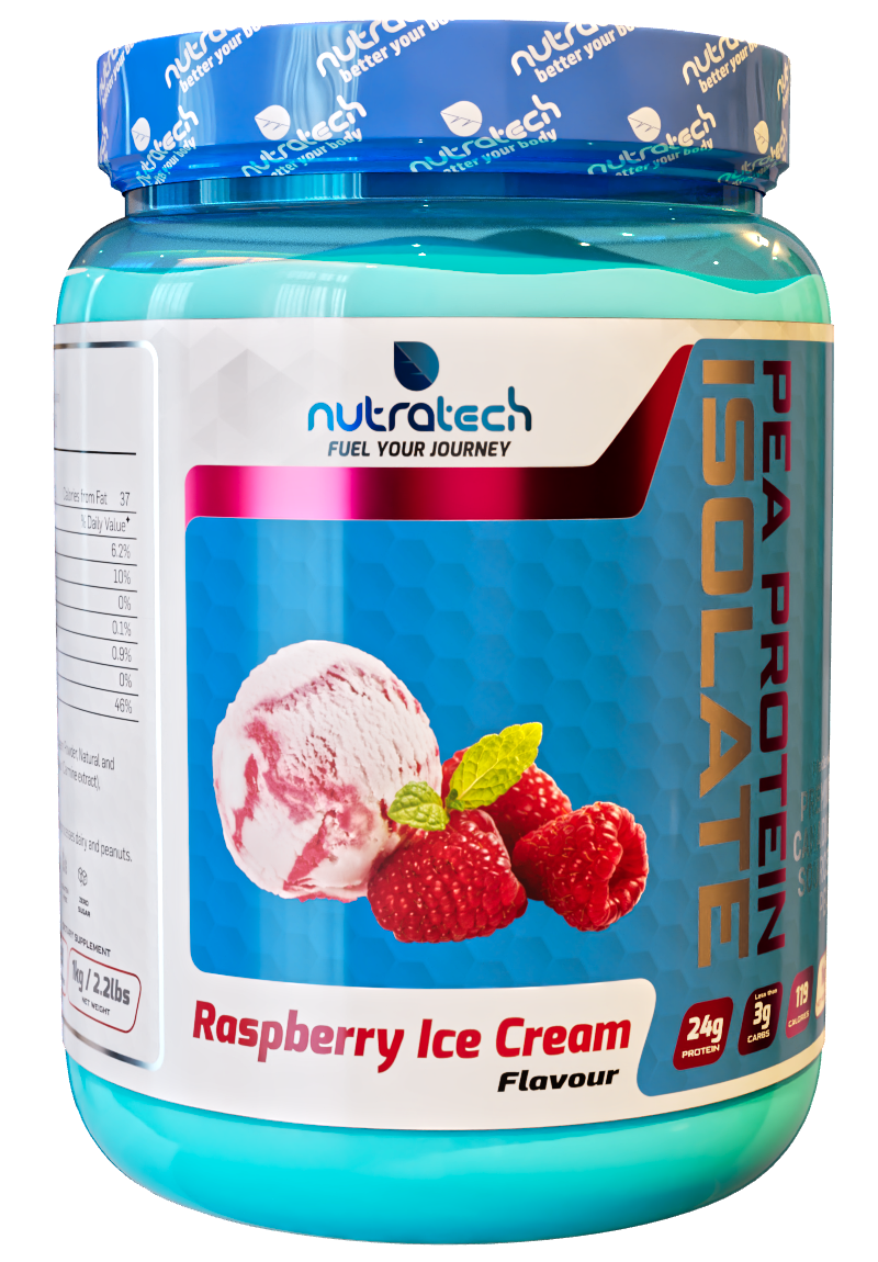 Pea Protein Isolate - Raspberry Ice Cream Flavour