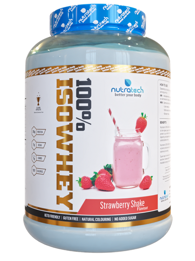 100% IsoWhey Protein Powder - Strawberry Flavour